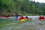 KAJAK KEMP SALZA 2011, Parádní parta, rostoucí voda a taky výkony účastníků. Myslím že to byl skvělej kemp. Všechny zdraví Venca a Sandál - fotografie 83