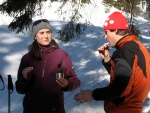 ZÁKLADNÍ KURZ SKIALPINISMU 10.-12.2.2012, Nádherné počasí, přes den teplo a slunce, v noci mrazivo, prašánek a parta zapálených mladých a krásných lidí. No co by mohlo být lepší... Skol! A ať žijí gastro zážitky a skialpinismus! - fotografie 16