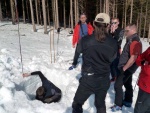 Základní kurz skialpinismu 16.-18.3.2012, Parádní jarní počásko, tvrdý firn a čistě chlapská parta. K tomu vyvrcholení na Sněžce a bezva náladička. Prostě se to vydařilo. - fotografie 63