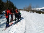 Základní kurz skialpinismu 16.-18.3.2012, Parádní jarní počásko, tvrdý firn a čistě chlapská parta. K tomu vyvrcholení na Sněžce a bezva náladička. Prostě se to vydařilo. - fotografie 76