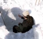 Základní kurz skialpinismu 16.-18.3.2012, Parádní jarní počásko, tvrdý firn a čistě chlapská parta. K tomu vyvrcholení na Sněžce a bezva náladička. Prostě se to vydařilo. - fotografie 79