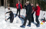 Základní kurz skialpinismu 16.-18.3.2012, Parádní jarní počásko, tvrdý firn a čistě chlapská parta. K tomu vyvrcholení na Sněžce a bezva náladička. Prostě se to vydařilo. - fotografie 81