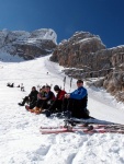DACHSTEIN VRCHOL NA SKIALPECH 2012, Mooc dobrá parta si to s Hanzem úžívala za skvělého počasí a báječné nálady. Kdou kounkne na fotky pochopí, že není moc co dodat. - fotografie 44