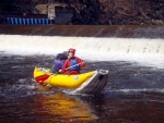 RAFTING NA JIZEŘE duben 2012, Příjemná voda, slunce i mraky, pohoda na lodích a raftech, usměvaví mladí a krásní lidé v posádkách. Díky Krakonoši - fotografie 35