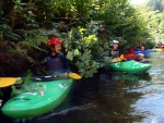 KAJAKOVÁ ŠKOLA HORNÍ JIZERA, Perfektní a pohodový tým padlerů :-) Škoda že nevyšla předpověd ohledně deště a tak jsme jen hoblovali Kamenici a Jizeru a pilovali techniku. Nezbývá mi než všechny účastníky pochválit. Mára - fotografie 62