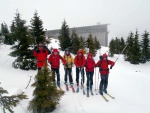 Skialpinistický přechod Krkonoš, Těsně po Novém roce jsme se vydali na přechod Krkonoš z Dolních Míseček až do Janských Lázní. Počasí úkázalo svoji drsnější tvář, přesto v týmu vládla naprostá pohoda. Večer ve finské kádi také neměl - fotografie 13