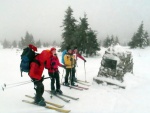 Skialpinistický přechod Krkonoš, Těsně po Novém roce jsme se vydali na přechod Krkonoš z Dolních Míseček až do Janských Lázní. Počasí úkázalo svoji drsnější tvář, přesto v týmu vládla naprostá pohoda. Večer ve finské kádi také neměl - fotografie 19