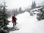 Skialpinistický přechod Krkonoš, Těsně po Novém roce jsme se vydali na přechod Krkonoš z Dolních Míseček až do Janských Lázní. Počasí úkázalo svoji drsnější tvář, přesto v týmu vládla naprostá pohoda. Večer ve finské kádi také neměl - fotografie 32