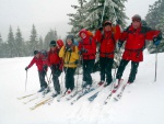 Skialpinistický přechod Krkonoš, Těsně po Novém roce jsme se vydali na přechod Krkonoš z Dolních Míseček až do Janských Lázní. Počasí úkázalo svoji drsnější tvář, přesto v týmu vládla naprostá pohoda. Večer ve finské kádi také neměl - fotografie 33