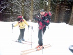 Skialpinistický přechod Krkonoš, Těsně po Novém roce jsme se vydali na přechod Krkonoš z Dolních Míseček až do Janských Lázní. Počasí úkázalo svoji drsnější tvář, přesto v týmu vládla naprostá pohoda. Večer ve finské kádi také neměl - fotografie 60