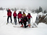 Skialpinistický přechod Krkonoš, Těsně po Novém roce jsme se vydali na přechod Krkonoš z Dolních Míseček až do Janských Lázní. Počasí úkázalo svoji drsnější tvář, přesto v týmu vládla naprostá pohoda. Večer ve finské kádi také neměl - fotografie 76