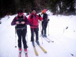 Skialpinistický přechod Krkonoš, Těsně po Novém roce jsme se vydali na přechod Krkonoš z Dolních Míseček až do Janských Lázní. Počasí úkázalo svoji drsnější tvář, přesto v týmu vládla naprostá pohoda. Večer ve finské kádi také neměl - fotografie 80