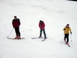 Skialpinistický přechod Krkonoš, Těsně po Novém roce jsme se vydali na přechod Krkonoš z Dolních Míseček až do Janských Lázní. Počasí úkázalo svoji drsnější tvář, přesto v týmu vládla naprostá pohoda. Večer ve finské kádi také neměl - fotografie 91