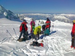SKIALPY DACHSTEIN msto Silvretty - 2013, Prognza poas na Silvrettu byla tragick, a tak jsme vybrali nhradn een, kter slibovalo dobr poas. A POVEDLO SE! Dky Alponoi, bylo to asn! A to jak dky tmu, tak super chalup a musm - fotografie 15