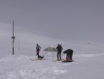 DACHSTEIN SKIALP - PRO OPRAVDOV� D�MY, Po�as� stra�ilo a vypadalo, �e nebude nic moc, ale nakonec jsme si to mysl�m v�ichni dost u�ili, v�etn� ochotn�ho Richarda (jeden z nejlep��ch chata�� co zn�m). - fotografie 29