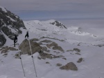 DACHSTEIN SKIALP - PRO OPRAVDOV� D�MY, Po�as� stra�ilo a vypadalo, �e nebude nic moc, ale nakonec jsme si to mysl�m v�ichni dost u�ili, v�etn� ochotn�ho Richarda (jeden z nejlep��ch chata�� co zn�m). - fotografie 44