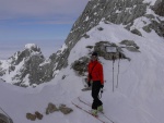 DACHSTEIN SKIALP - PRO OPRAVDOV� D�MY, Po�as� stra�ilo a vypadalo, �e nebude nic moc, ale nakonec jsme si to mysl�m v�ichni dost u�ili, v�etn� ochotn�ho Richarda (jeden z nejlep��ch chata�� co zn�m). - fotografie 65