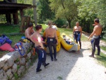 Rafting Soča na yukonech s možností kanyoningu, Nádherné počasí, příjemná voda a ještě lepší partička, co víc k tomu dodat? Zkuste to taky.... - fotografie 59