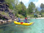 Rafting Soča na yukonech s možností kanyoningu, Nádherné počasí, příjemná voda a ještě lepší partička, co víc k tomu dodat? Zkuste to taky.... - fotografie 72