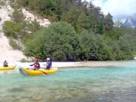 Rafting Soča na yukonech s možností kanyoningu, Nádherné počasí, příjemná voda a ještě lepší partička, co víc k tomu dodat? Zkuste to taky.... - fotografie 91