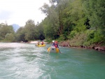 Rafting Soča na yukonech s možností kanyoningu, Nádherné počasí, příjemná voda a ještě lepší partička, co víc k tomu dodat? Zkuste to taky.... - fotografie 100