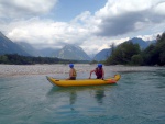 Rafting Soča na yukonech s možností kanyoningu, Nádherné počasí, příjemná voda a ještě lepší partička, co víc k tomu dodat? Zkuste to taky.... - fotografie 102