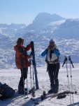 DACHSTEIN LADIES - AKCE PRO MILÉ DÁMY SKIALPINISTKY, První roční akce svedl dohromady prima partu. Počasí přálo, kávička byla i teplo na chalupě a navíc i úžasné výkony, co dodat, za rok se dámy přidejte i vy! - fotografie 4