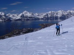 SKIALP V NORSKU NAD FJORDY 2016, Prašan, slunce, sauna, koupání v moři, nádherné tůry přímo od moře a s výhledy na fjordy, skvělá parta... - fotografie 32