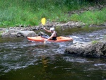 Kajaková škola Jizera - základní kurz, Přes samé pádlování, ani nebyl čas na focení. Progres byl ovšem markantní a i za této příjemné vody kolem 5,5 m3 to bylo moc fajn. - fotografie 10