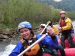 Perly alpských řek - květen 2006, Jeden z nejoblíbenějších raftových zájezdů do Rakouska a Slovinska opět nezklamal. Krásné počasí, útulný kemp a tyrkysová, křišťálově čistá voda s kulisou vápencových štítů Alp. - fotografie 31