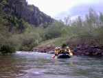Rafting v Totes Gebirge, Lehčí raftingová akce na dvou hezkých řekách. Po sobotním sluníčky sice zapršelo, ale větší voda na Steyru byla všemi jednoznačně přivítána... - fotografie 8