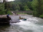 Rafting v Totes Gebirge, Lehčí raftingová akce na dvou hezkých řekách. Po sobotním sluníčky sice zapršelo, ale větší voda na Steyru byla všemi jednoznačně přivítána... - fotografie 14