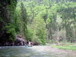 Rafting v Totes Gebirge, Lehčí raftingová akce na dvou hezkých řekách. Po sobotním sluníčky sice zapršelo, ale větší voda na Steyru byla všemi jednoznačně přivítána... - fotografie 37