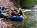 Rafting v Totes Gebirge, Lehčí raftingová akce na dvou hezkých řekách. Po sobotním sluníčky sice zapršelo, ale větší voda na Steyru byla všemi jednoznačně přivítána... - fotografie 61