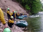 Rafting v Totes Gebirge, Lehčí raftingová akce na dvou hezkých řekách. Po sobotním sluníčky sice zapršelo, ale větší voda na Steyru byla všemi jednoznačně přivítána... - fotografie 66