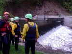 Rafting v Totes Gebirge, Lehčí raftingová akce na dvou hezkých řekách. Po sobotním sluníčky sice zapršelo, ale větší voda na Steyru byla všemi jednoznačně přivítána... - fotografie 68