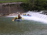 Rafting v Totes Gebirge, Lehčí raftingová akce na dvou hezkých řekách. Po sobotním sluníčky sice zapršelo, ale větší voda na Steyru byla všemi jednoznačně přivítána... - fotografie 94