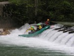 Rafting v Totes Gebirge, Lehčí raftingová akce na dvou hezkých řekách. Po sobotním sluníčky sice zapršelo, ale větší voda na Steyru byla všemi jednoznačně přivítána... - fotografie 96