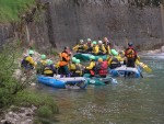 Rafting v Totes Gebirge, Lehčí raftingová akce na dvou hezkých řekách. Po sobotním sluníčky sice zapršelo, ale větší voda na Steyru byla všemi jednoznačně přivítána... - fotografie 99