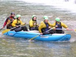Rafting v Totes Gebirge, Lehčí raftingová akce na dvou hezkých řekách. Po sobotním sluníčky sice zapršelo, ale větší voda na Steyru byla všemi jednoznačně přivítána... - fotografie 102