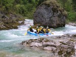 Rafting v Totes Gebirge, Lehčí raftingová akce na dvou hezkých řekách. Po sobotním sluníčky sice zapršelo, ale větší voda na Steyru byla všemi jednoznačně přivítána... - fotografie 113