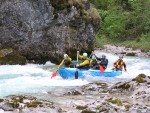 Rafting v Totes Gebirge, Lehčí raftingová akce na dvou hezkých řekách. Po sobotním sluníčky sice zapršelo, ale větší voda na Steyru byla všemi jednoznačně přivítána... - fotografie 114