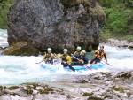 Rafting v Totes Gebirge, Lehčí raftingová akce na dvou hezkých řekách. Po sobotním sluníčky sice zapršelo, ale větší voda na Steyru byla všemi jednoznačně přivítána... - fotografie 115