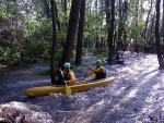 VAVŘINEC - záverečná prověrka a adrenalinový náhul, Počasí vyšlo skvěle, v sobotu bylo nad poměry vody hodně a neděle? no to byla klasická pohodička. Slunce, dobrá parta a tradičně skvělá vodácká zábava v Horních Krůtech přinesla všem skvělé zážitky. N - fotografie 40