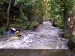 VAVŘINEC - záverečná prověrka a adrenalinový náhul, Počasí vyšlo skvěle, v sobotu bylo nad poměry vody hodně a neděle? no to byla klasická pohodička. Slunce, dobrá parta a tradičně skvělá vodácká zábava v Horních Krůtech přinesla všem skvělé zážitky. N - fotografie 131