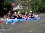 PERLY ALPSKÝCH ŘEK 2006, Skvělý raftový zájezd plný nádherných zážitků na vodě v úžasné přírodě. A takhle dobré počasí chytnete málokdy :-) - fotografie 34