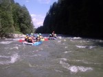 PERLY ALPSKÝCH ŘEK 2006, Skvělý raftový zájezd plný nádherných zážitků na vodě v úžasné přírodě. A takhle dobré počasí chytnete málokdy :-) - fotografie 27