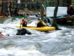 VAVŘINEC 2006, Opět drsná akcička pro zdatné vodáky a milovníky adrenalinu. Neobvykle teplé a slunné počasí, v kombinaci s nadprůměrnou, vodou byly zárukou skvělých zážitků... - fotografie 51