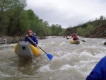 FOTKY Z EXPEDICE: SQIFERIA DISCOVERY, Výborná parta zkušených vodáků a zparchanťelé počasí v podobě zmrzlíků na jižním balkáně.... Co řeka to perla, voda supermax, totální pohoda až na tu kosu a po kopcích sníh... - fotografie 289