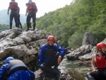 RAFTING, CANYONING a HYDROSPEED v Julských Alpách, Počasíčko, stejně jako parta bylo super. Vody akorát a zážitků milion. Prostě báječná kombinace. - fotografie 4